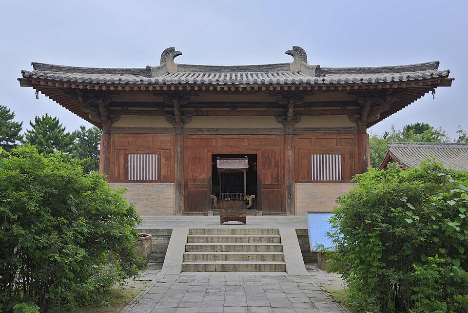 Nanchan Temple in Wutai County, Shanxi.